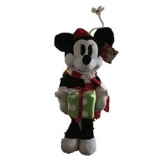 2016 Minnie Mouse Christmas Holiday Greeter - with a Scarf and Present   